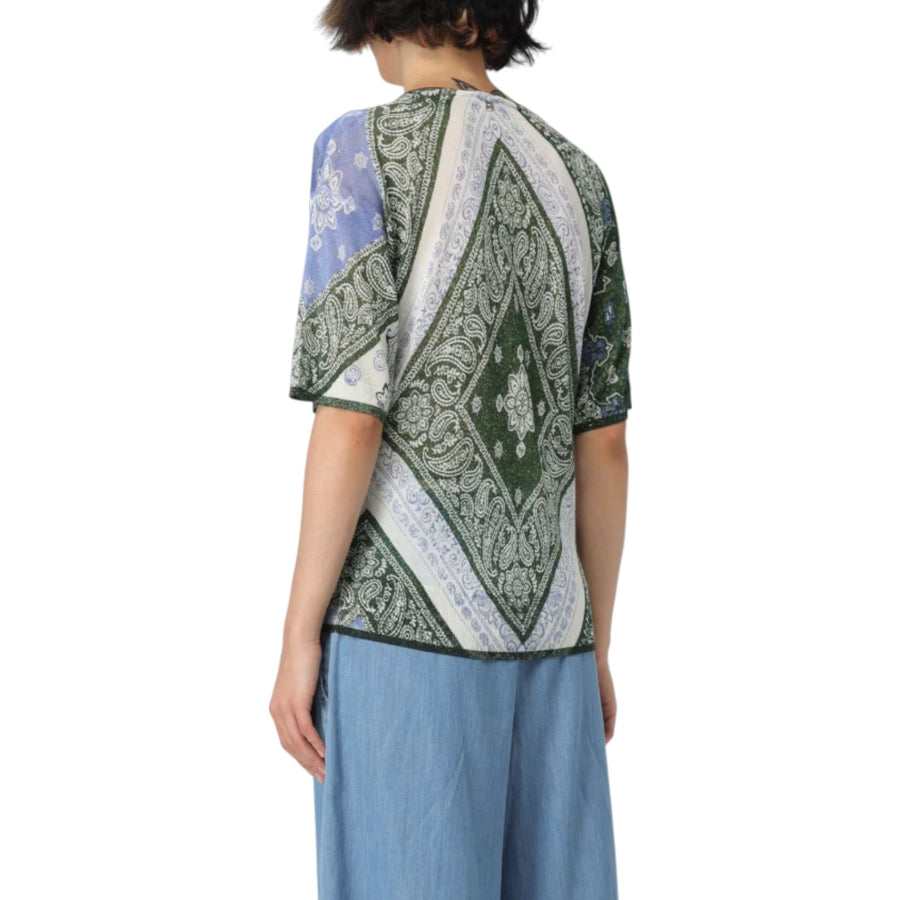 T-shirt donna in maglia