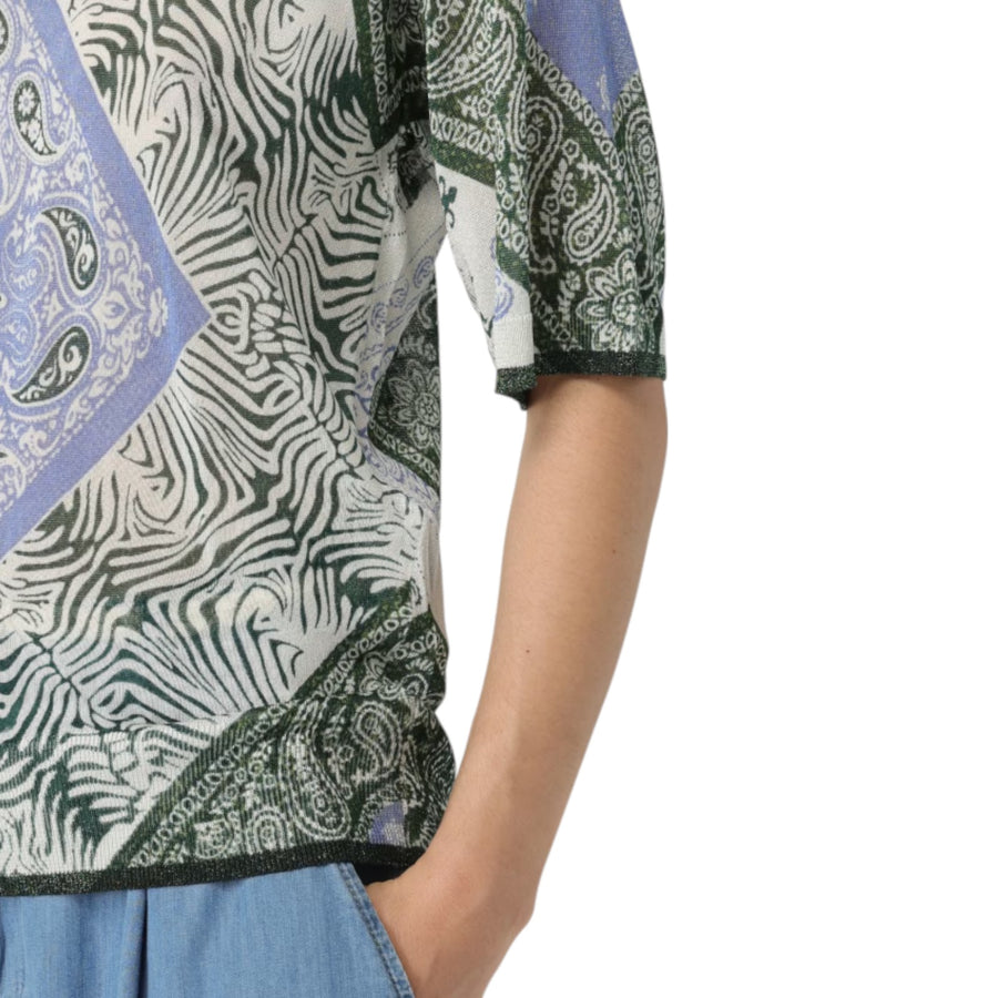 T-shirt donna in maglia