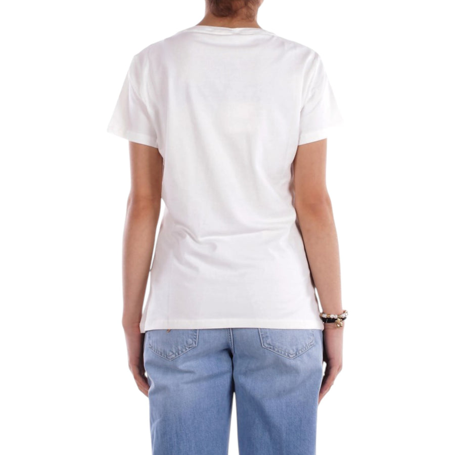 T-shirt donna con strass