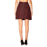 Minigonna donna in boucle