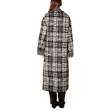 Cappotto donna con applicazioni in boucle
