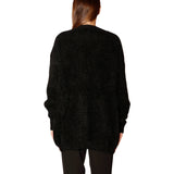 Cardigan con strass