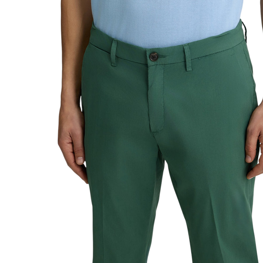 Pantaloni chino verdi