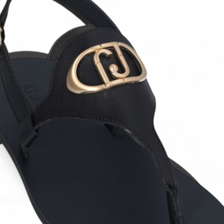 Sandali donna infradito in pelle