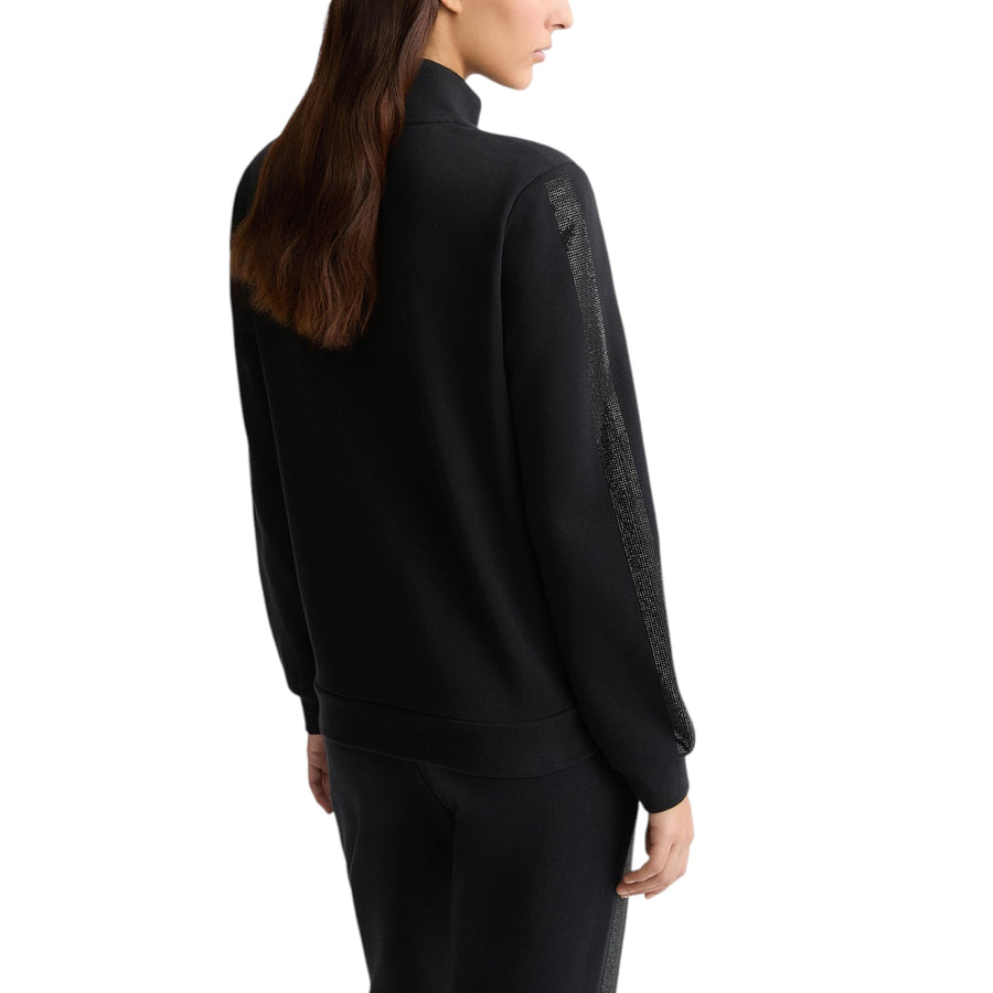 Felpa donna con strass