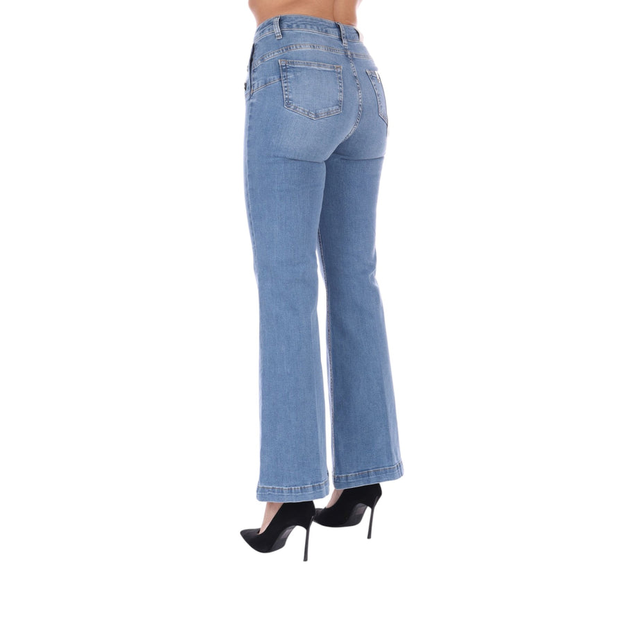 Jeans donna a zampa