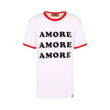 T-shirt donna con scritta